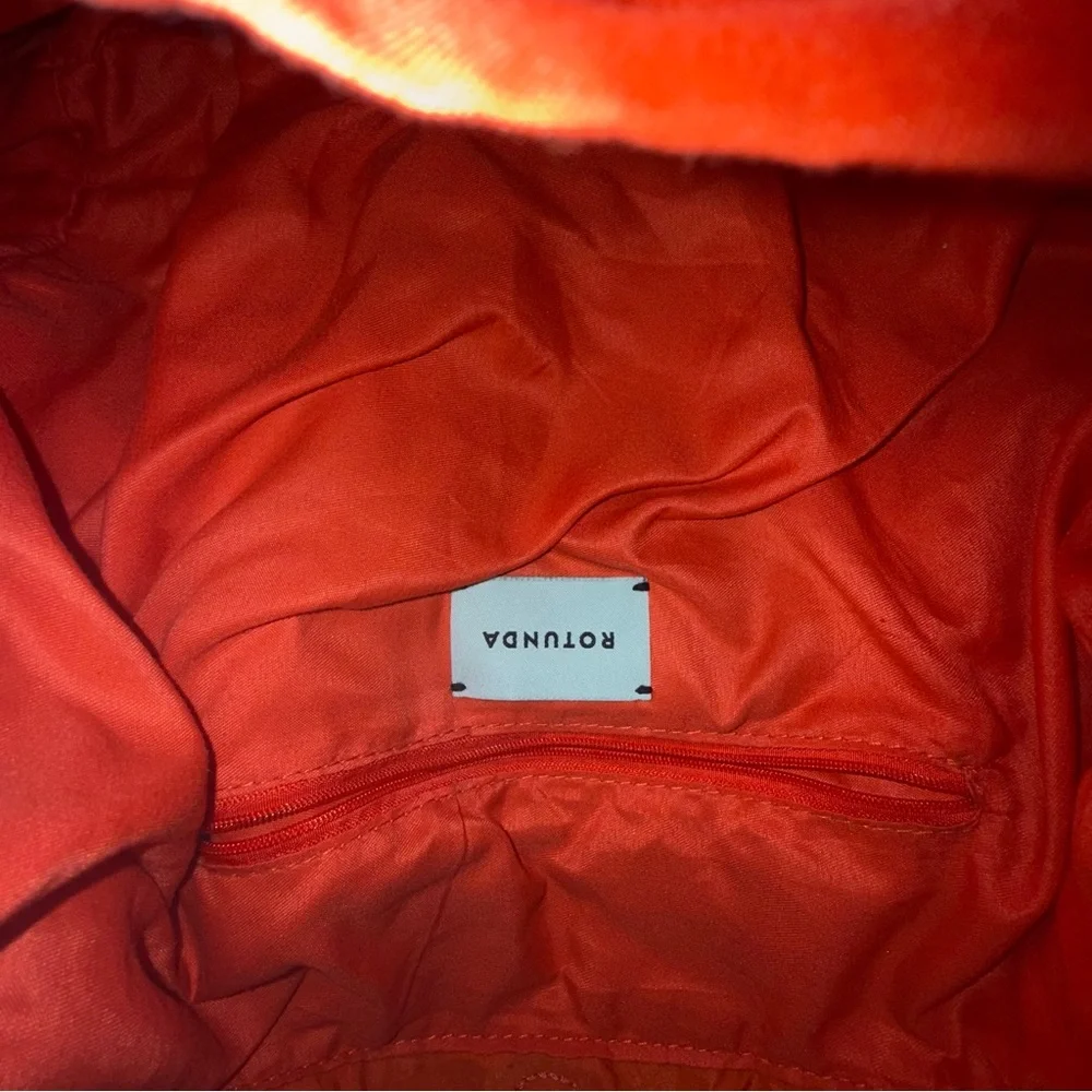 Rotunda Sant Hobo Bag- Orange - Picture 10 of 15